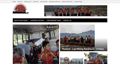 Desktop Screenshot of laoscyclingtour.com